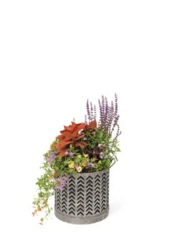 Galvanized Grow Bag Planter 12" -Garden Care Shop 8609177 0368 tif