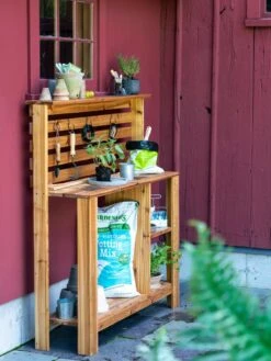 Gardener’s Supply Tall Cedar Potting Bench 8 Gardener’s Supply Tall Cedar Potting Bench -Garden Care Shop 8609185 0564 tif