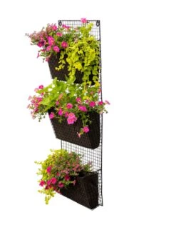 Wire Wall Pockets Vertical Gardens -Garden Care Shop 8609201 0407 tif