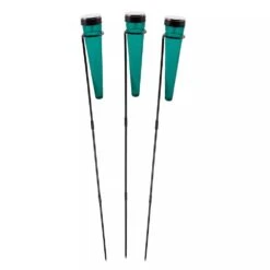 Achla Designs Solar Sparkle Cone With Stakes, Set Of 3 -Garden Care Shop 8609357EMGR 07V jpg