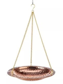 Copper Hanging Birdbath 7 Copper Hanging Birdbath -Garden Care Shop 8609880 03V