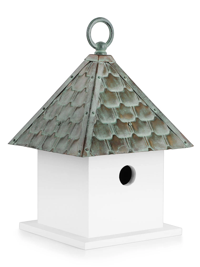 Bird House Bungalow With Verdigris Copper Roof 2 Bird House Bungalow With Verdigris Copper Roof - Image 2