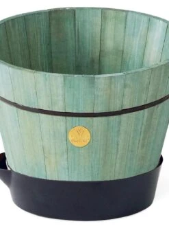 VegTrug® Build-a-Barrel Wooden Planter With Self-Watering Reservoir Tray, 18" 13 VegTrug® Build-a-Barrel Wooden Planter With Self-Watering Reservoir Tray, 18" -Garden Care Shop 8610253 07V tif
