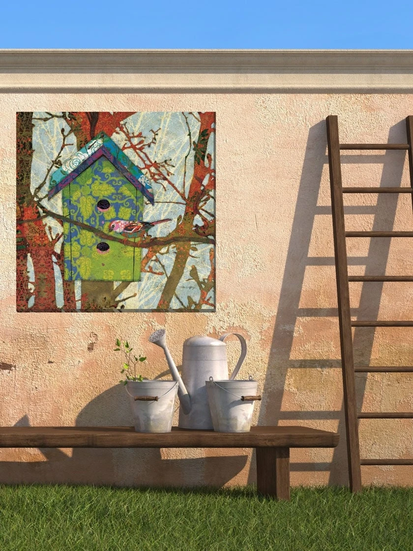 Birdie's Home Outdoor Wall Art, 2 Birdie's Home Outdoor Wall Art, - Image 2