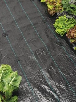 Polypropylene Weed Mat With Ground Staples, 3.25' X 98’