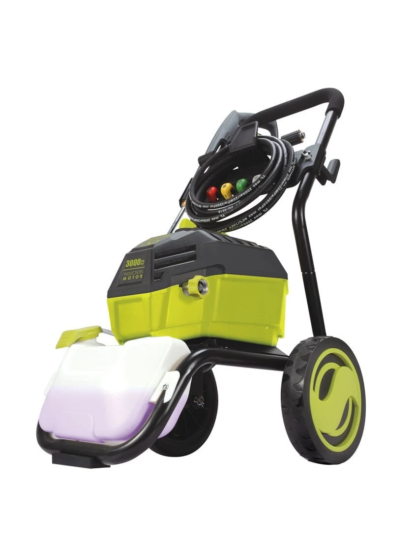 Sun Joe ® SPX4600 High Performance Brushless Induction Motor Electric Pressure Washer | 3000 PSI Max | 1.3 GPM | Roll Cage 1 Sun Joe ® SPX4600 High Performance Brushless Induction Motor Electric Pressure Washer | 3000 PSI Max | 1.3 GPM | Roll Cage