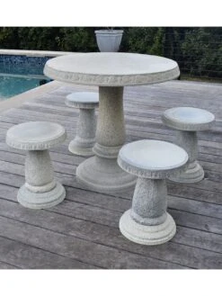 Stools, Set Of 4 9 Stools, Set Of 4 -Garden Care Shop 8610576 03v