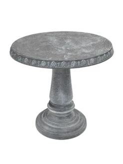 Patio Set, Round Table & 4 Stools -Garden Care Shop 8610576 14v exaco trading endura clay round patio garden table 1