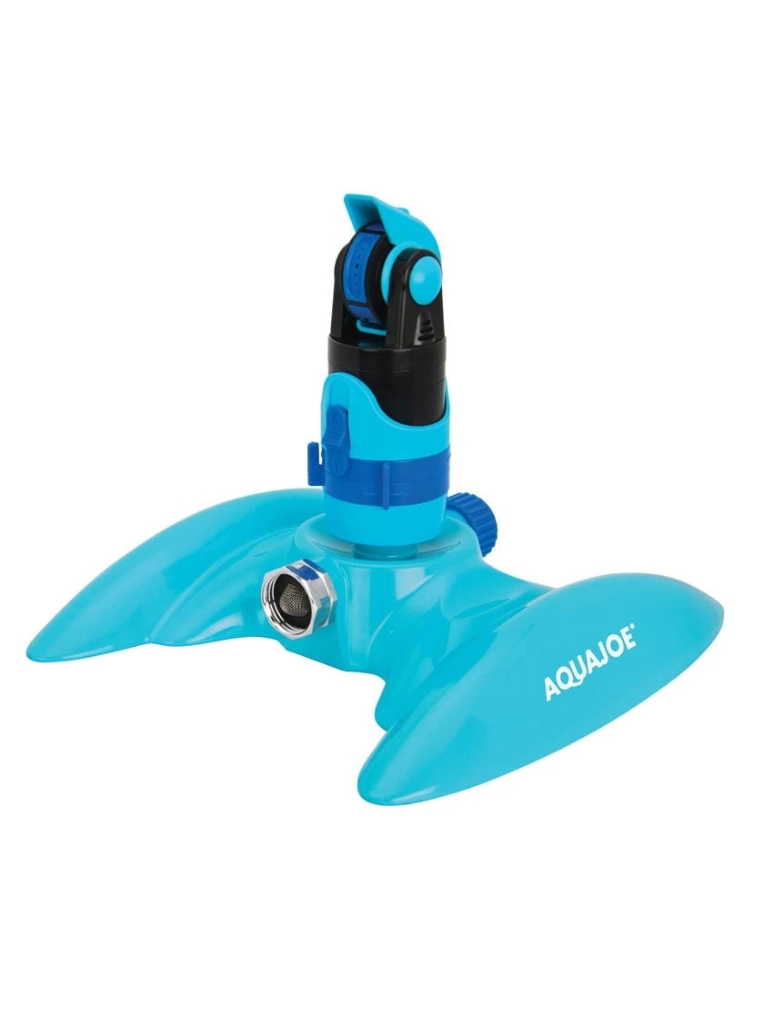 Aqua Joe AJ-MSSBM 4-Pattern Turbo Drive 360 Degree Sprinkler 1 Aqua Joe AJ-MSSBM 4-Pattern Turbo Drive 360 Degree Sprinkler