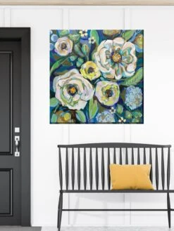 Cool Blue Outdoor Wall Art