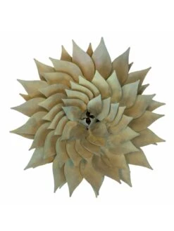 Desert Steel Spiral Aloe Sculpture -Garden Care Shop 8610750 01v desert steel spiral aloe 15 inch