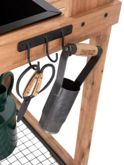 Dynamic Acacia Potting Bench With Soil Reservoir 12 Dynamic Acacia Potting Bench With Soil Reservoir -Garden Care Shop 8611009 004