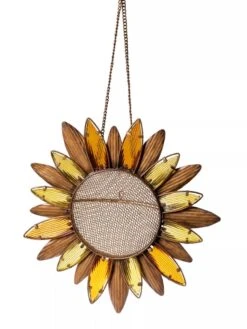 Glass Petal Sunflower Bird Feeder -Garden Care Shop 8611063 0722 tif