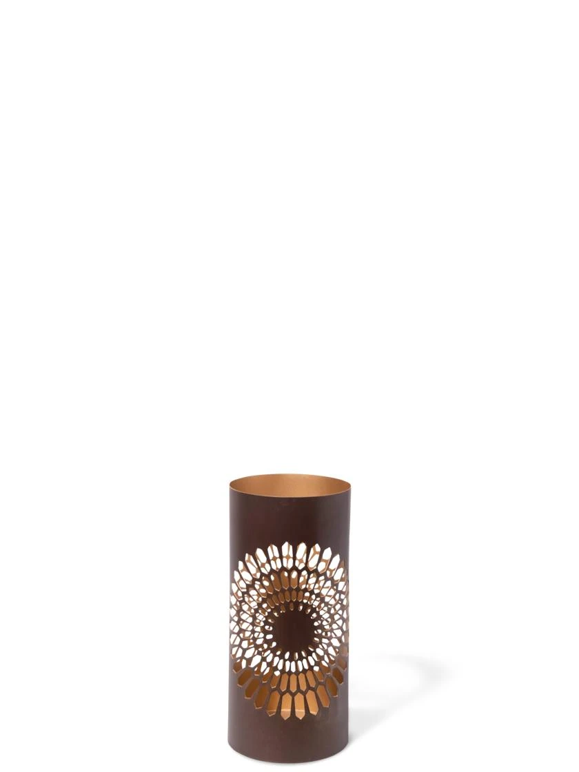 Dahlia Blossom Punched Metal Lanterns 3 Dahlia Blossom Punched Metal Lanterns - Image 3