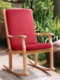 Outdoor Decorâ„¢ Seat Pad High Back Cushions, 20" X 45"