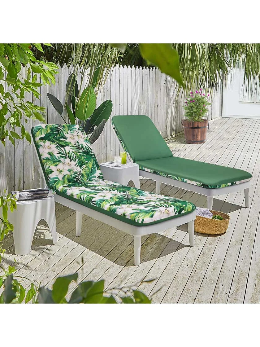 Outdoor Decor™ Chaise Lounge Cushions, 22" X 73" 5 Outdoor Decor™ Chaise Lounge Cushions, 22" X 73" - Image 5