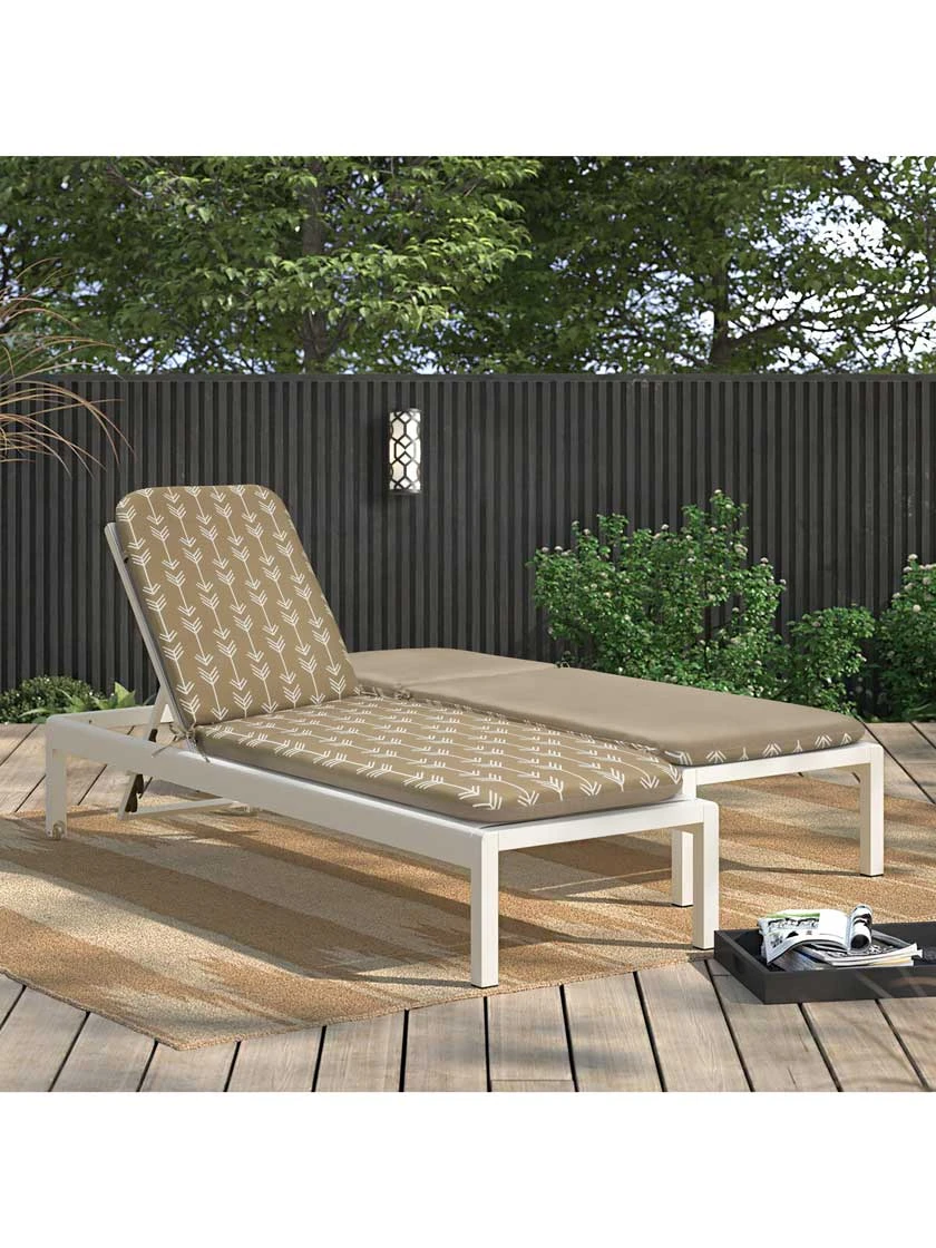 Outdoor Decor™ Chaise Lounge Cushions, 22" X 73" 7 Outdoor Decor™ Chaise Lounge Cushions, 22" X 73" - Image 7