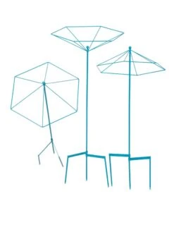Parasol Plant Supports, Set Of 3 -Garden Care Shop 8611129 3850 tif