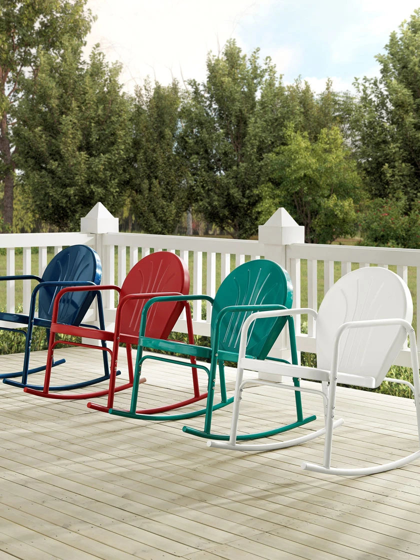 Crosley Griffith 2-piece Outdoor Rocking Chair Set 1 Crosley Griffith 2-piece Outdoor Rocking Chair Set