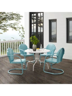Crosley Tulip 5-piece Outdoor Dining Set 18 Crosley Tulip 5-piece Outdoor Dining Set -Garden Care Shop 8611578 bl 01v