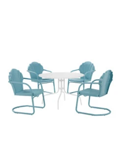 Crosley Tulip 5-piece Outdoor Dining Set 17 Crosley Tulip 5-piece Outdoor Dining Set -Garden Care Shop 8611578 bl 03v