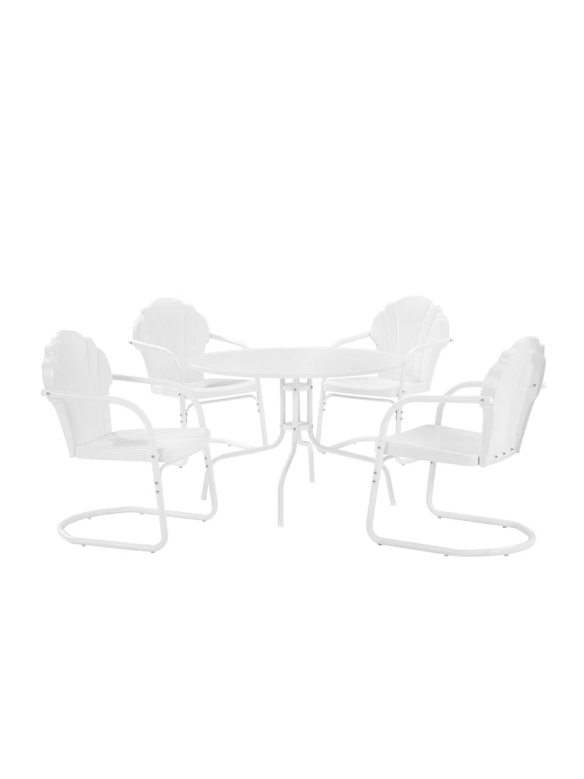 Crosley Tulip 5-piece Outdoor Dining Set 7 Crosley Tulip 5-piece Outdoor Dining Set - Image 7