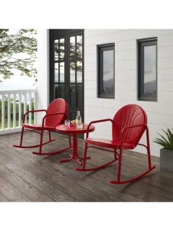 Crosley Griffith 3-piece Outdoor Rocking Chair Set 17 Crosley Griffith 3-piece Outdoor Rocking Chair Set -Garden Care Shop 8611588 rd 14v