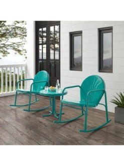Crosley Griffith 3-piece Outdoor Rocking Chair Set 19 Crosley Griffith 3-piece Outdoor Rocking Chair Set -Garden Care Shop 8611588 tu 24v
