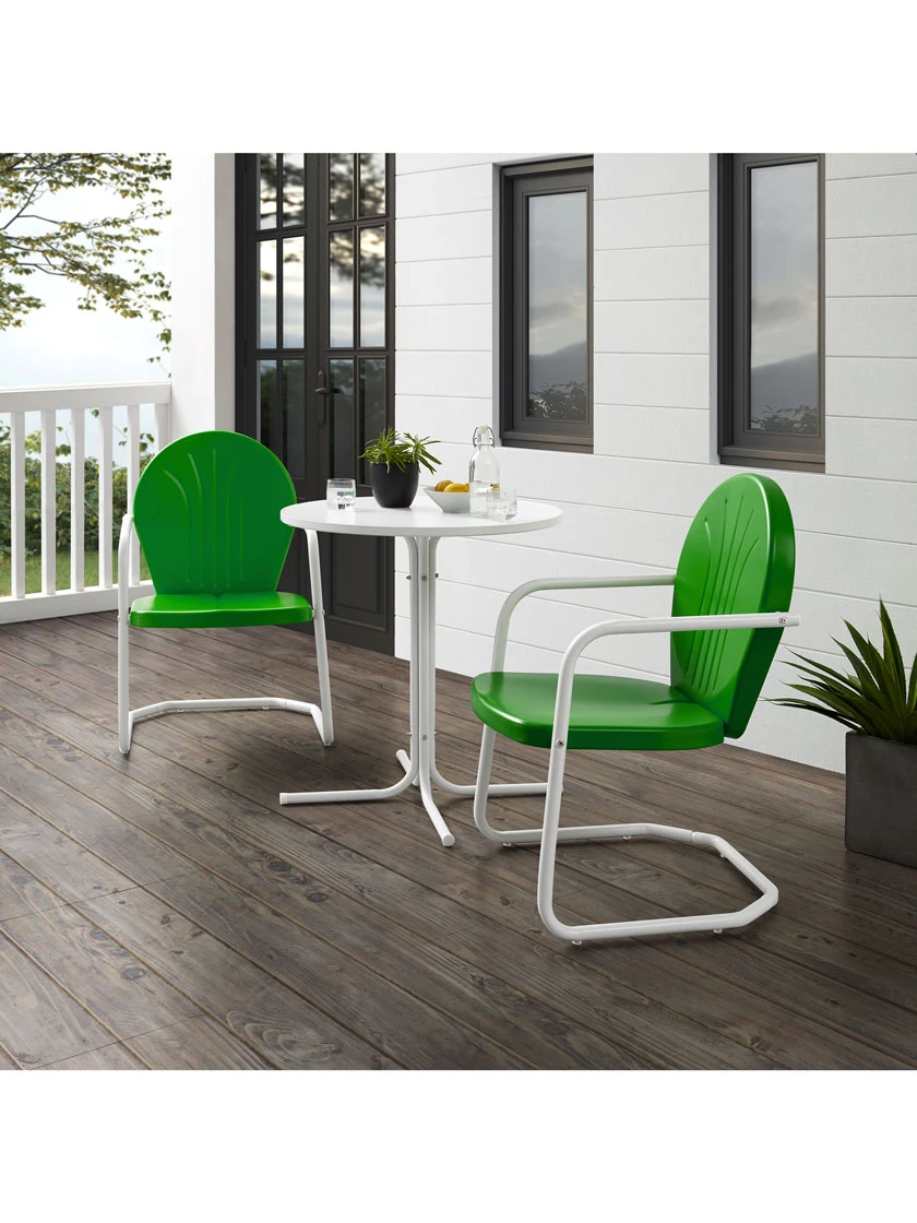 Crosley Griffith 3-piece Outdoor Bistro Set 2 Crosley Griffith 3-piece Outdoor Bistro Set - Image 2