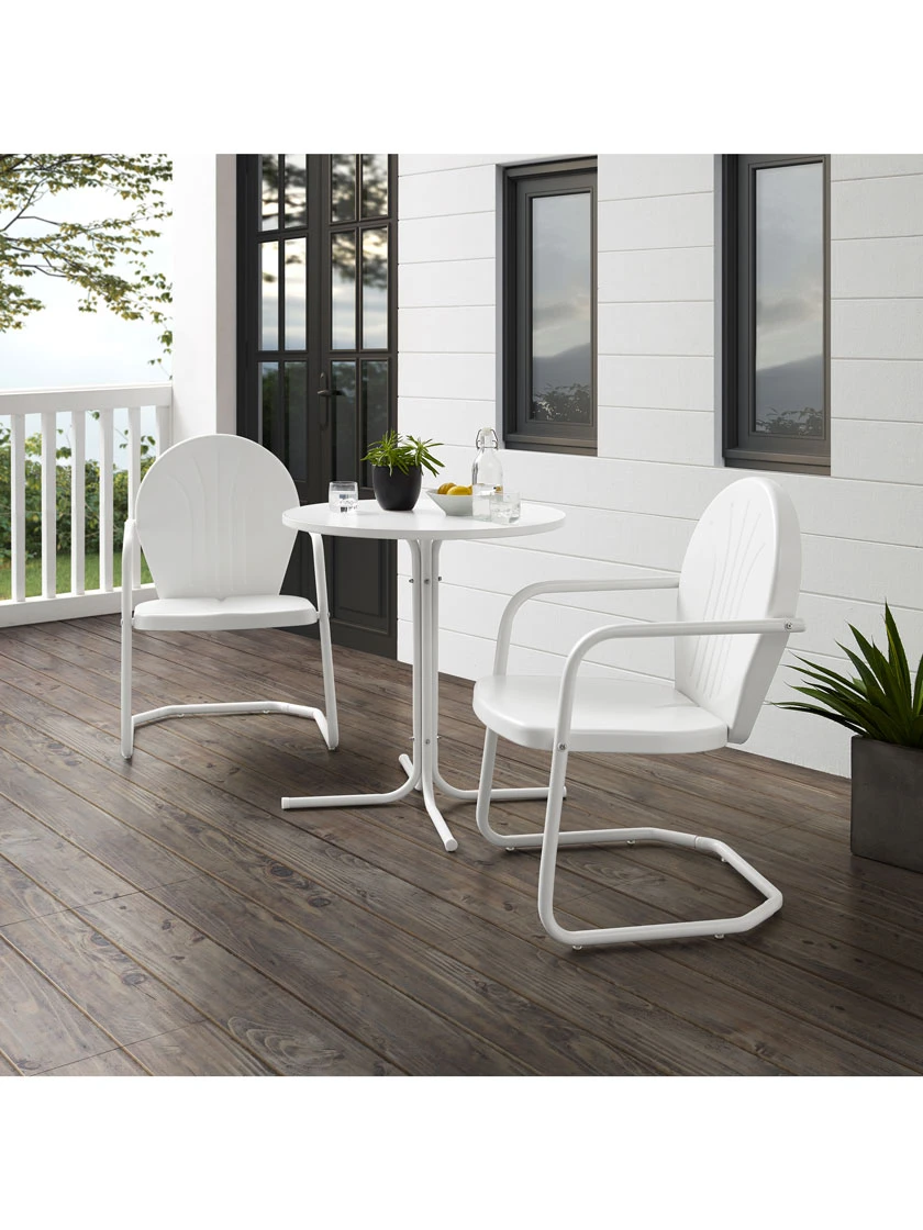 Crosley Griffith 3-piece Outdoor Bistro Set 8 Crosley Griffith 3-piece Outdoor Bistro Set - Image 8