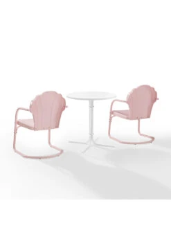 Crosley Tulip 3-piece Outdoor Bistro Set -Garden Care Shop 8611591 pi 23v