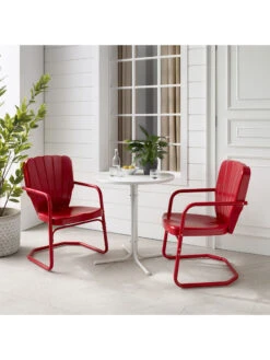 Crosley Ridgeland 3-piece Outdoor Bistro Set -Garden Care Shop 8611594 rd 17v