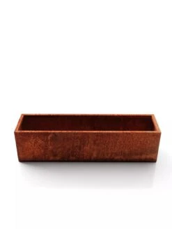 Veradek Metallic Series Corten Steel Window Box Planter, 36" -Garden Care Shop 8611609 06V tif