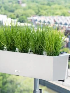 Veradek Metallic Series Railing Planters 24 Veradek Metallic Series Railing Planters -Garden Care Shop 8611610 22v veradek metallic series railing planter