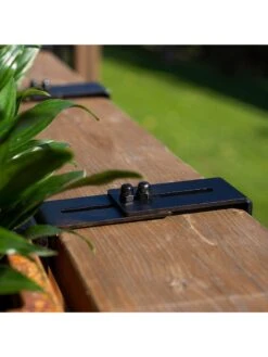 Veradek Metallic Series Corten Steel Railing Planters -Garden Care Shop 8611611 01v