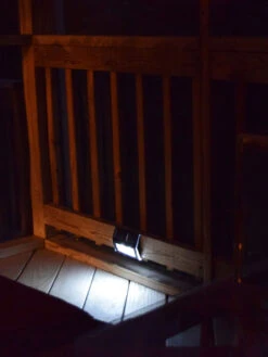 MAXSA® Solar-Powered Metal Deck Light, Set Of 4 -Garden Care Shop 8611691 bz 03v