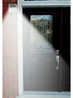 MAXSA® Solar-Powered Motion-Activated Wedge Light -Garden Care Shop 8611692 02v