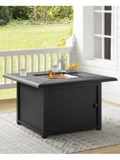 Crosley Dante Metal Fire Table -Garden Care Shop 8611944 01v