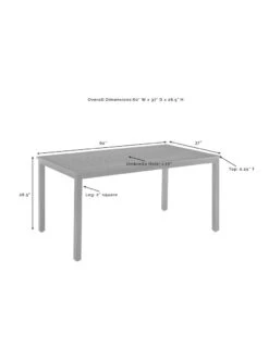 Crosley Kaplan Dining Set -Garden Care Shop 8611954 10v