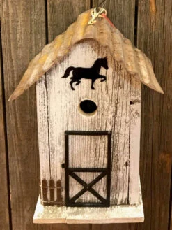 Summitville Stable Bird House -Garden Care Shop 8612121 03v