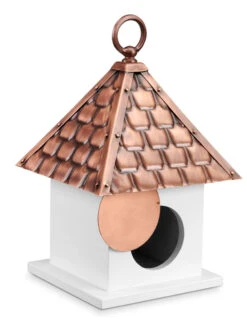 Bird House Bungalow With Copper Roof -Garden Care Shop 8612197 02v