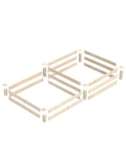 2-Tier Pine Raised Garden Bed, 4'x8' 8 2-Tier Pine Raised Garden Bed, 4'x8' -Garden Care Shop 8612253 01v