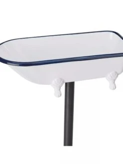 White Enamel Bathtub Birdbath -Garden Care Shop 8612266 04V jpeg