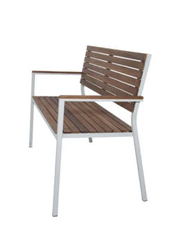 Braylee Metal And Wood Garden Bench -Garden Care Shop 8612284 03v