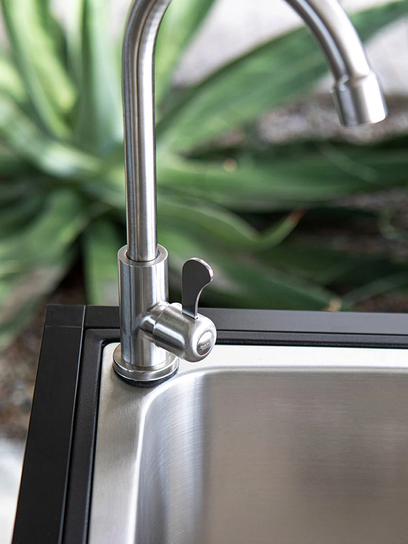 Veradek Stainless Steel Outdoor Kitchen Series Counter Sink 11 Veradek Stainless Steel Outdoor Kitchen Series Counter Sink - Image 11