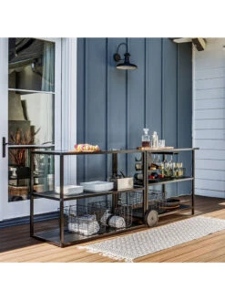 Veradek Stainless Steel Outdoor Kitchen Series Bar Cart -Garden Care Shop 8612470 12v