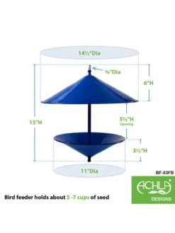Achla Designs Trulli Bird Feeder 9 Achla Designs Trulli Bird Feeder -Garden Care Shop 8612518 01v