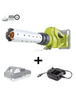 Sun Joe® 24-Volt 2.0Ah Cordless Elec. 1292-Degree Fire Starter, For Charcoal Grills -Garden Care Shop 8612520 02v