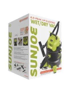 Sun Joe® 8-Gal 1200W 6.5 Pk HP Wet/Dry Shop Vac, HEPA,w/Cleaning Attachments 12 Sun Joe® 8-Gal 1200W 6.5 Pk HP Wet/Dry Shop Vac, HEPA,w/Cleaning Attachments -Garden Care Shop 8612522 01v