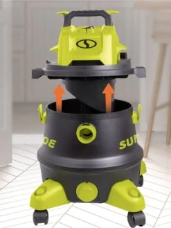 Sun Joe® 8-Gal 1200W 6.5 Pk HP Wet/Dry Shop Vac, HEPA,w/Cleaning Attachments 11 Sun Joe® 8-Gal 1200W 6.5 Pk HP Wet/Dry Shop Vac, HEPA,w/Cleaning Attachments -Garden Care Shop 8612522 07v